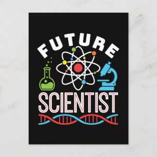 Future Scientiscience Lover Postkarte