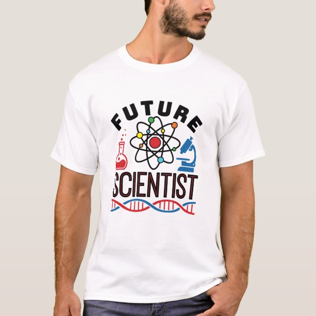 Future Scientiscience Lover STEM T-Shirt (Vorderseite)