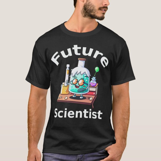 Future Scientiscience Lover T-Shirt (Vorderseite)
