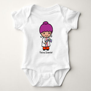 Future Scientist - Girl Baby Strampler