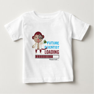 Future Scientists Loading Kleinkind Birthday Mon Baby T-shirt