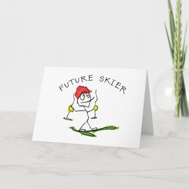 Future Skier Karte (Vorderseite)