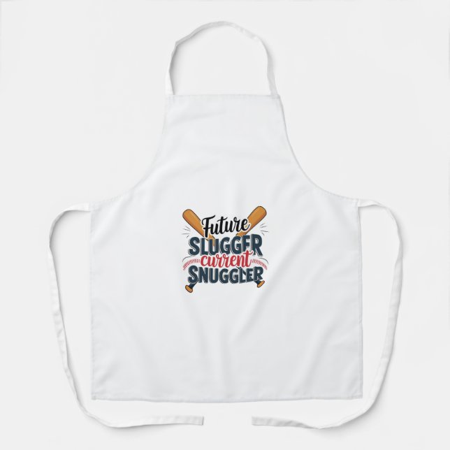 Future Slugger, Current Snuggler Artwork Schürze (Vorderseite)