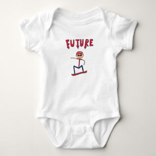 Future Snowboarder Baby Strampler
