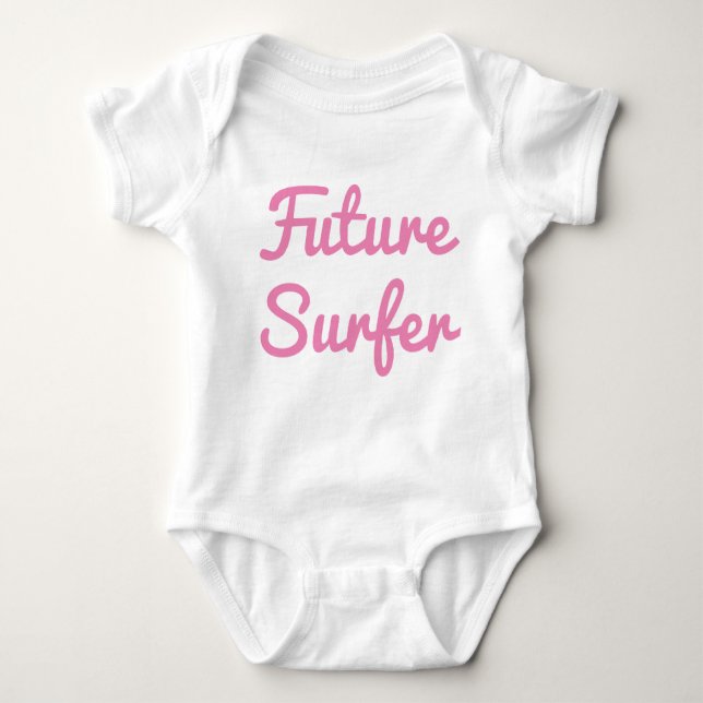 Future Surfer Baby Bodysuit Baby Strampler (Vorderseite)