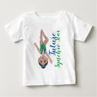 Future Synchro Star Blue Synchronized Swimmer Girl