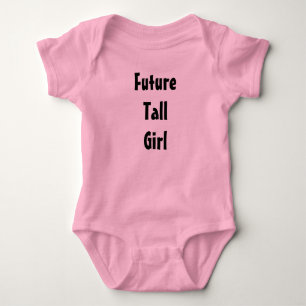 Future Tall Girl Baby Strampler
