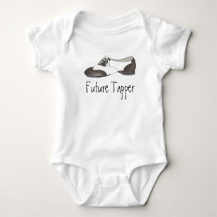Future Tapper Steche Tanzlehrer Schuhtänzer Baby Strampler