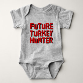 Future Turkey Hunter Baby Bodysuit Strampler