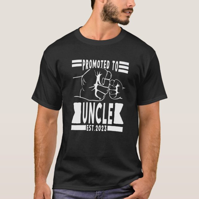 Future Uncle 2023 Nephew Cool UN T-Shirt (Vorderseite)