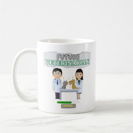 Future Veterinarian Loading – Vet Student Design Kaffeetasse