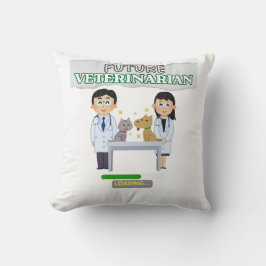 Future Veterinarian Loading – Vet Student Design Kissen