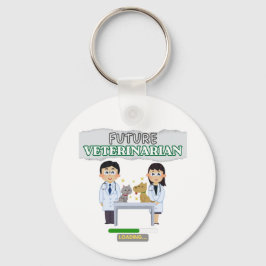Future Veterinarian Loading – Vet Student Design Schlüsselanhänger