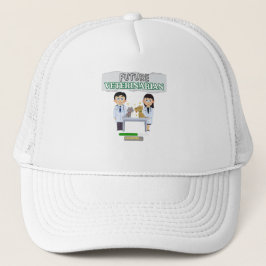 Future Veterinarian Loading – Vet Student Design Truckerkappe