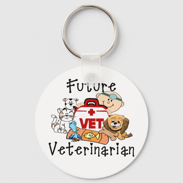 Future Veterinarian Schlüsselanhänger (Vorderseite)