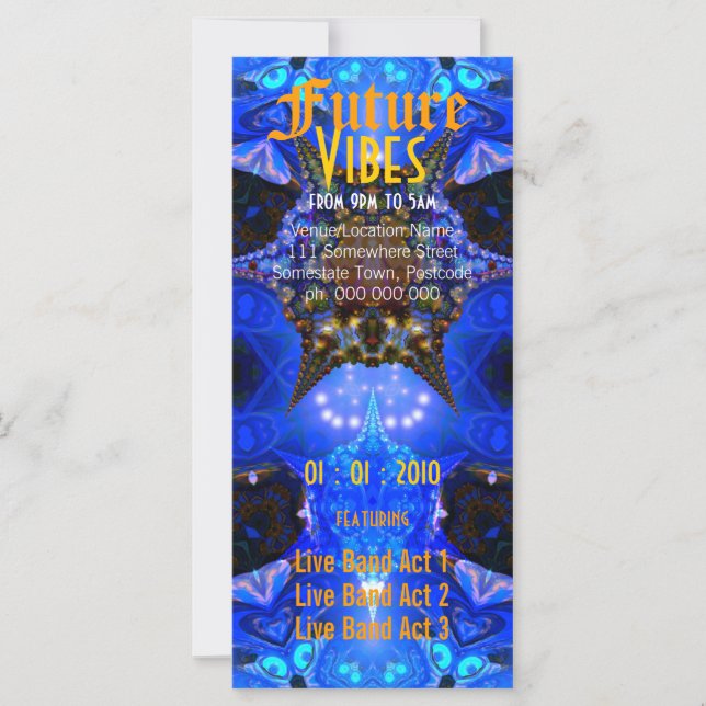Future Vibes #2 Event Flyer (Vorderseite)