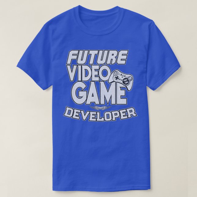 Future Video Game Developer  Cool Gaming  T-Shirt (Design vorne)