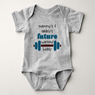 Future Workout Buddy Baby Strampler