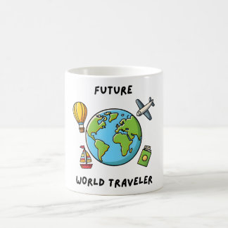 Future World Traveller Adventure Keepake Kaffeetasse