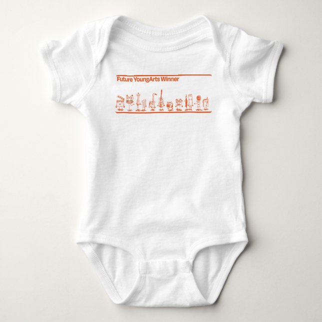 Future YoungArts Gewinner Strampler (Vorderseite)