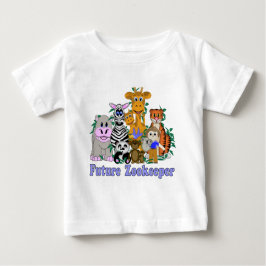 Future Zookeeper Baby T-shirt