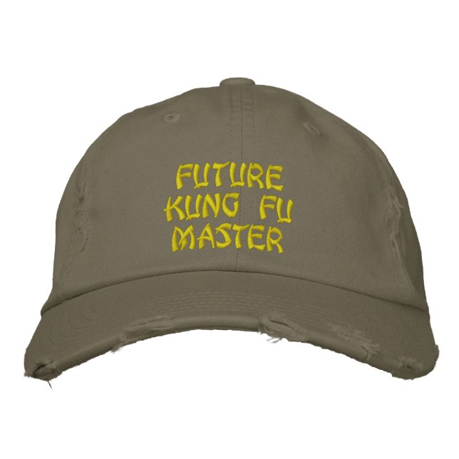 FutureKung FuMaster Bestickte Kappe (Vorderseite)