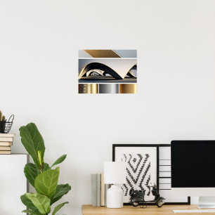Futuristic Archway Poster