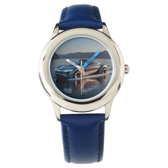 Futuristic Car Armbanduhr (Vorderseite)