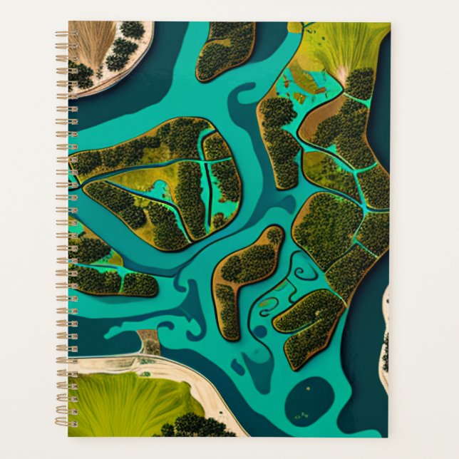 Futuristic Marshlands (Devant)