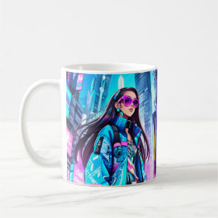 Futuristic Pop Star 0002 Kaffeetasse