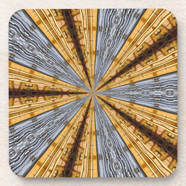 Futuristic Primitive Untersetzer (Vorderseite)