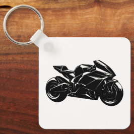 Futuristic Sport Motorcycle Design Schlüsselanhänger