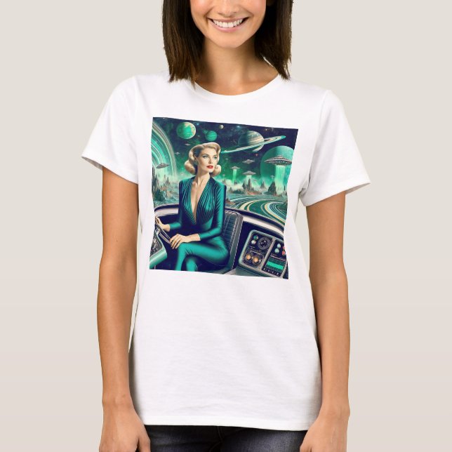 Futuristic Transportation T-Shirt (Vorderseite)