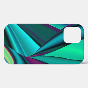 Futuristische Abstrakte 3D Metallic Rainbow Art Case-Mate iPhone Hülle