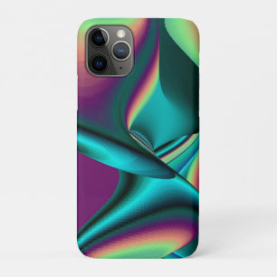 Futuristische Abstrakte 3D Metallic Rainbow Art Case-Mate iPhone Hülle
