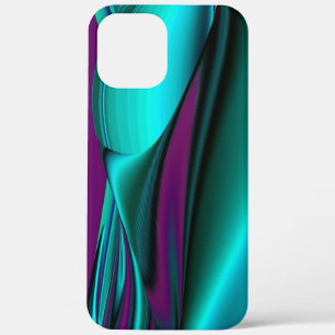 Futuristische Abstrakte 3D Metallic Rainbow Art Case-Mate iPhone Hülle