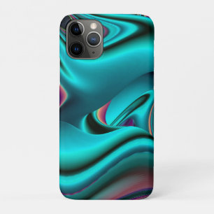 Futuristische Abstrakte 3D Metallic Rainbow Art Case-Mate iPhone Hülle