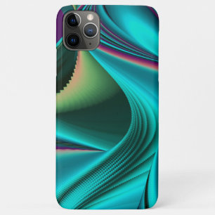 Futuristische Abstrakte 3D Metallic Rainbow Art Case-Mate iPhone Hülle