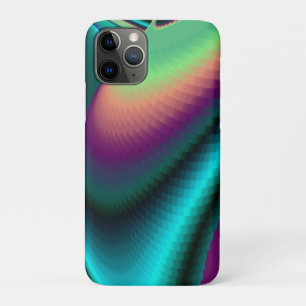 Futuristische Abstrakte 3D Metallic Rainbow Art Case-Mate iPhone Hülle