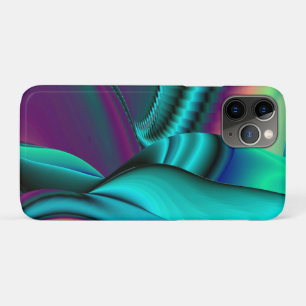 Futuristische Abstrakte 3D Metallic Rainbow Art Case-Mate iPhone Hülle