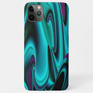 Futuristische Abstrakte 3D Metallic Rainbow Art Case-Mate iPhone Hülle