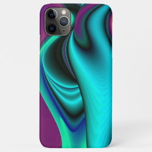 Futuristische Abstrakte 3D Metallic Rainbow Art Case-Mate iPhone Hülle