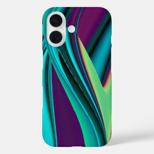 Futuristische Abstrakte 3D Metallic Rainbow Art title_seo2