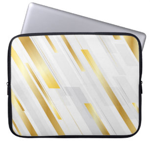 Futuristische Abstrakte Streifen Laptopschutzhülle
