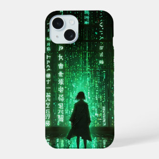 Futuristische Anime iPhone 15 Hülle
