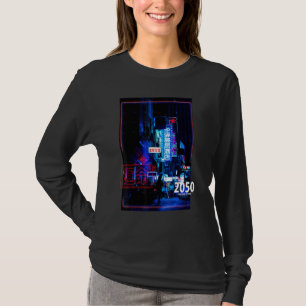 Futuristische Cyberpunk Lofi Streetwear Japan Stre T-Shirt