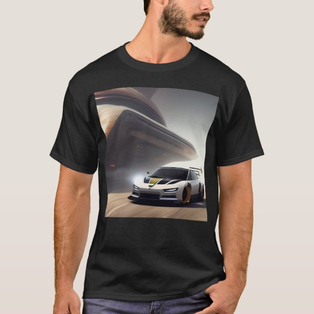 Futuristische Kraftfahrzeuge 3 T-Shirt (Vorderseite)