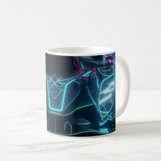 Futuristische Rennwagen 11oz Kaffeetasse