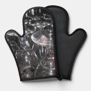 Futuristische Richtungen Ofenhandschuh