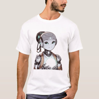 Futuristische Roboter-T - Shirt-Designs T-Shirt